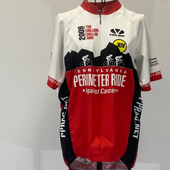 Voler Cycling Jersey Pennsylvania Perimeter Ride Against Cancer 2009 L - Picture 1 of 3